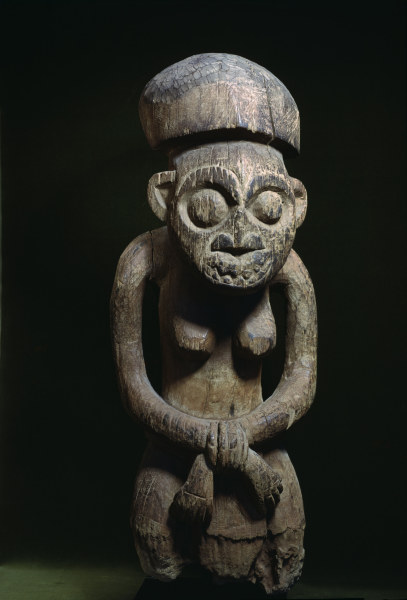 Weibl. Figur, Bamum, Kamerun / Holz from 