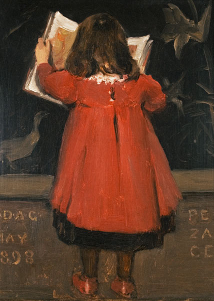 Portrait of the Artist's daughter, Alethea Garstin from Norman Garstin