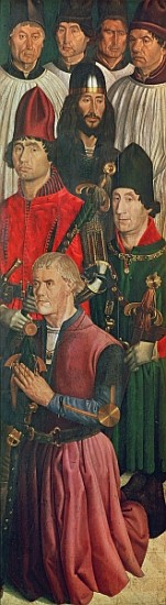 Panel of the Knights, from the Polyptych of St. Vincent, c.1465 from Nuno Goncalves or Gonzalvez
