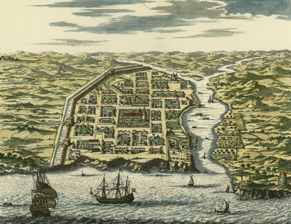 Santo Domingo , O. Dapper 1673 from O. Dapper
