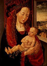 Maria mit dem Kind. from Oberrheinisch