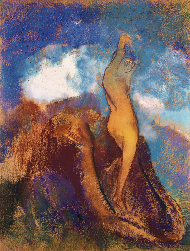 The Birth of Venus from Odilon Redon