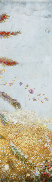 Decorative Panel, one of five designed for Ernest Chausson from Odilon Redon