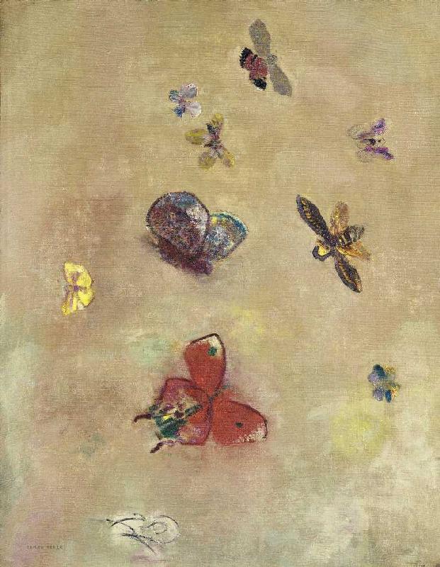 Papillons (Schmetterlinge) from Odilon Redon