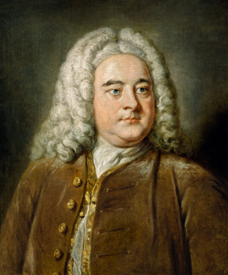 Portrait of George Frederick Handel (1685-1759) from of Bath Hoare