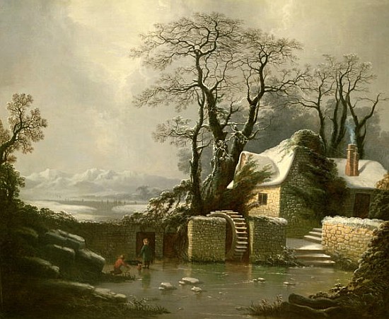 The Frozen Mill Race from of Chichester Smith George