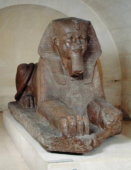 Large sphinx, from Tanis from Old Kingdom Egyptian