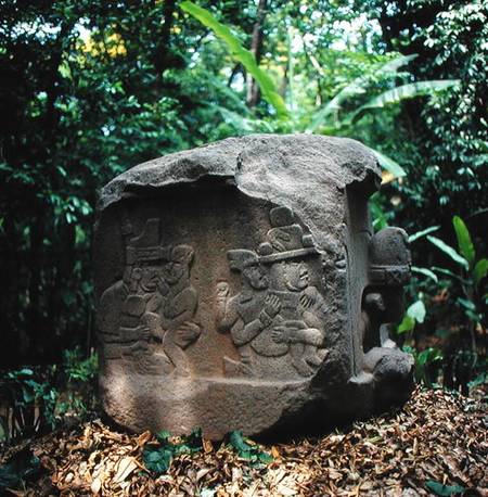 Altar 5, Pre-Classic Period from Olmec