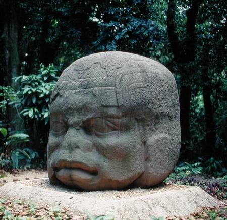 Colossal Head 4, preclassic from Olmec