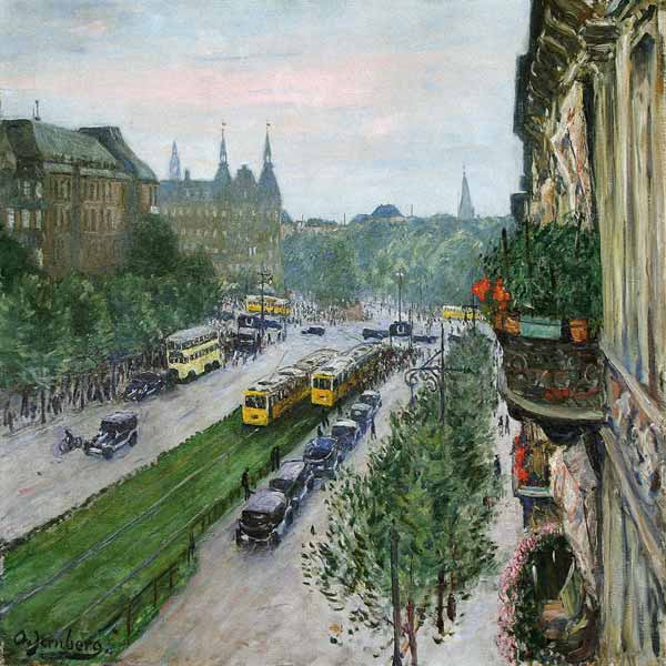 Berliner Straßenbild (Am Knie) from Olof Jernberg