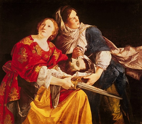 Judith with the head of Holofernes from Orazio Gentileschi