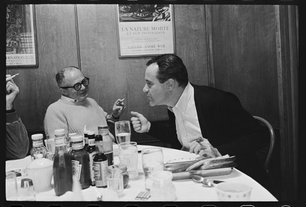 Billy Wilder and Jack Lemmon on the set of The Fortune Cookie from Orlando Suero