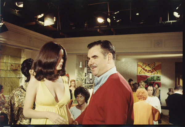 Russ Meyer and cast on the set of Beyond the Valley of the Dolls from Orlando Suero
