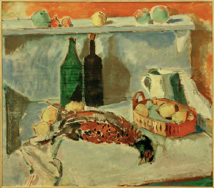 Still life with dead pheasant from Oskar Moll