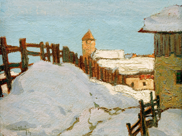 Dorf im Winter from Oskar Mulley