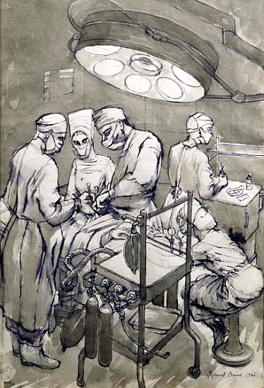 The Operation Theatre from  Osmund  Caine