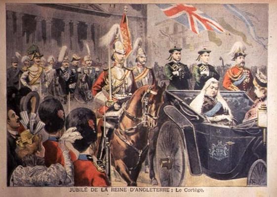 Jubilee of the Queen of England: The Cortege, illustration from 'Le Petit Journal', 27 June 1897 (co from Oswaldo Tofani