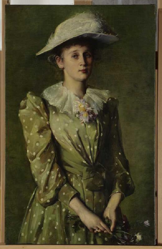 Bildnis Helene Roederstein (Schwester der Malerin) from Ottilie Roederstein