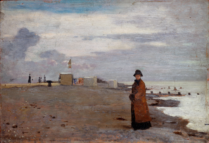 Dame am Strand from Otto Franz Scholderer