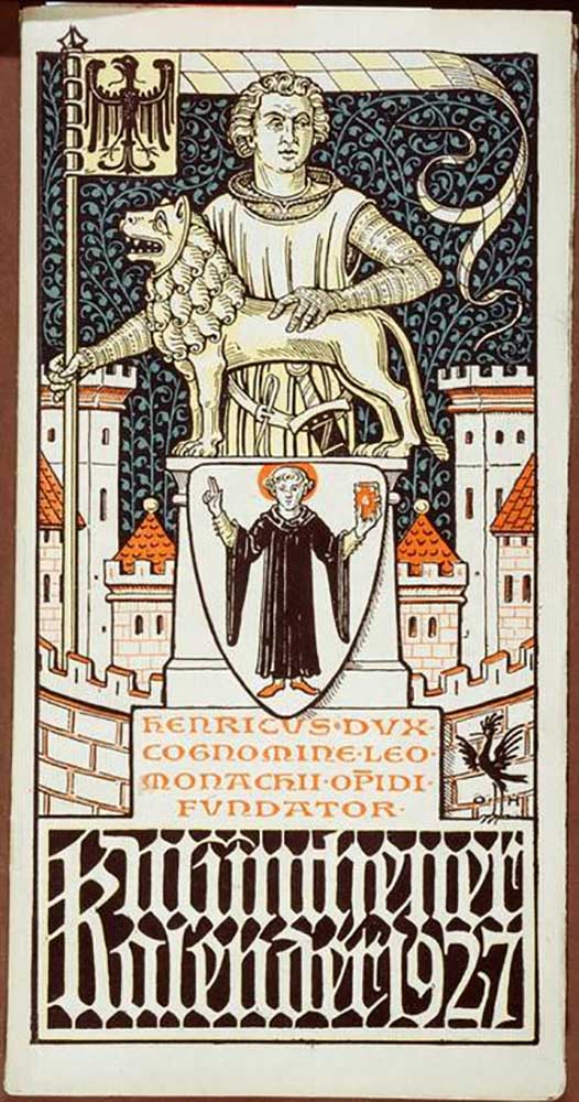 Das Wappen des Volksstaates Hessen v (om) J (ahre) 1920 from Otto Hupp