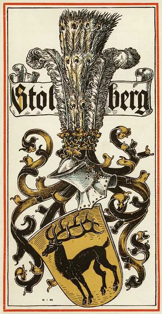 Die Stammwappen der deutschen Fürstenhäuser: Stolberg from Otto Hupp