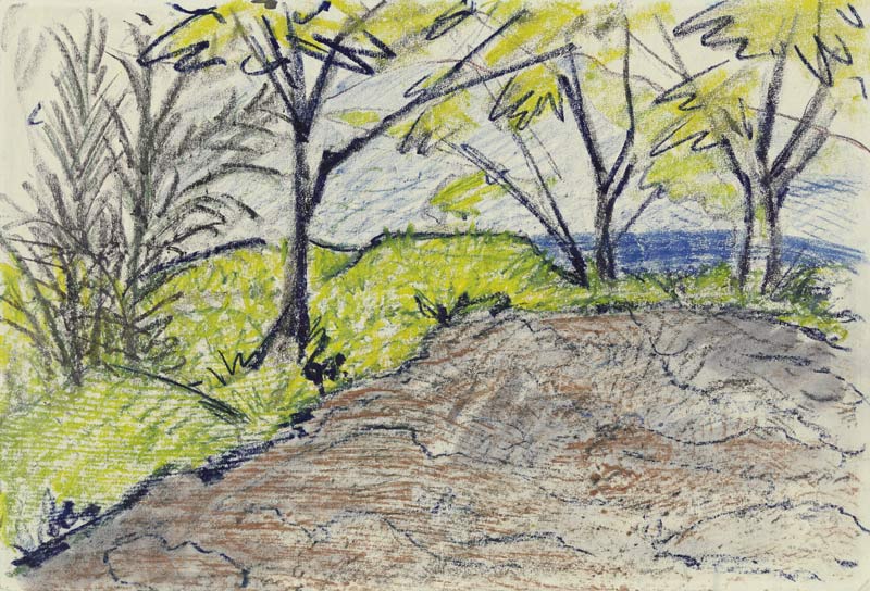 Landschaft from Otto Mueller