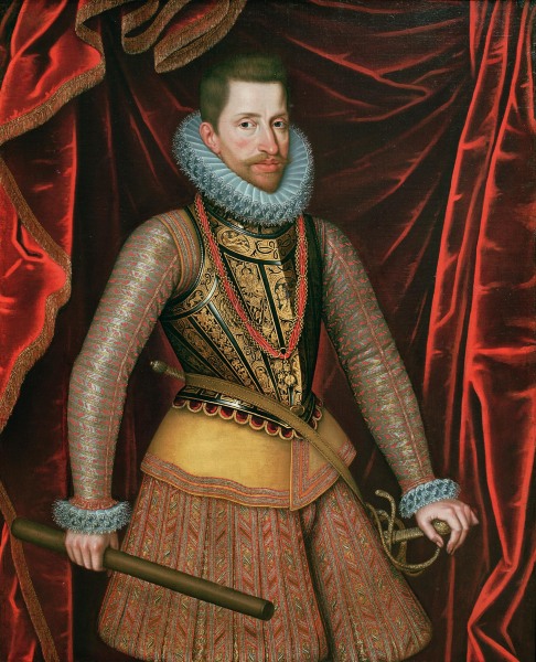 Archduke Albert VII. Painting from Otto van Veen
