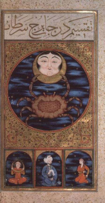 SUF.TURE 242 f.14v Cancer from Ottoman School