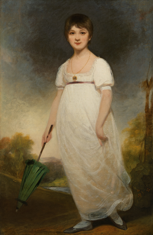 Portrait of Jane Austen (1775-1817) the 'Rice Portrait' from Ozias Humphry