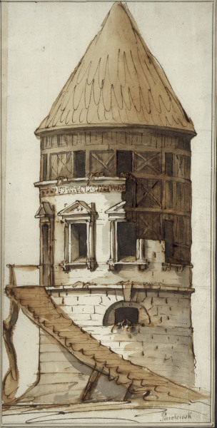 Pawlowsk, Pil-Turm from P. Gonzaga