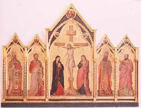 Crucifixion with Saints