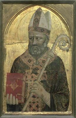 St. Nicholas of Myra (tempera on panel)