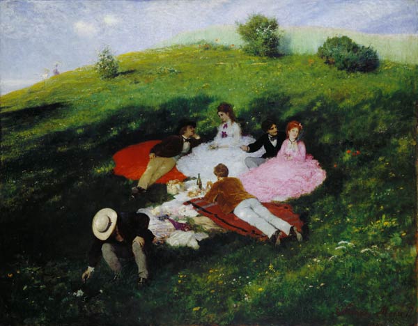 Picnic in May from Pal Szinyei Merse