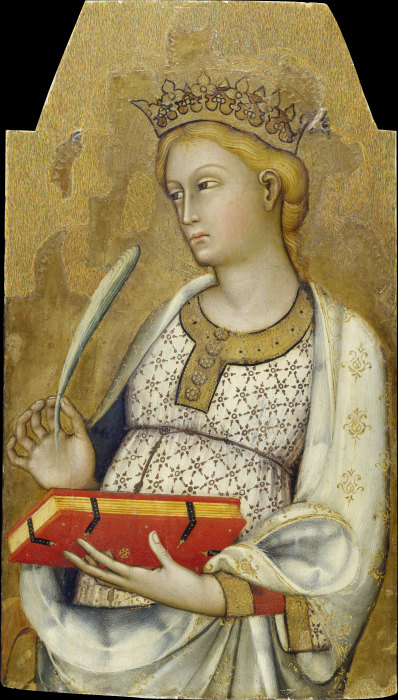 Die heilige Katharina von Alexandrien from Paolo di Giovanni Fei