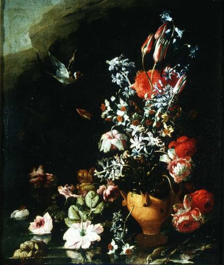 Still Life of Flowers from Paolo Porpora