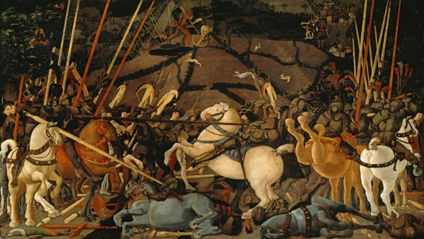 Die Schlacht von San Romano from Paolo Uccello