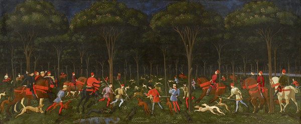 Die Jagd im Wald from Paolo Uccello