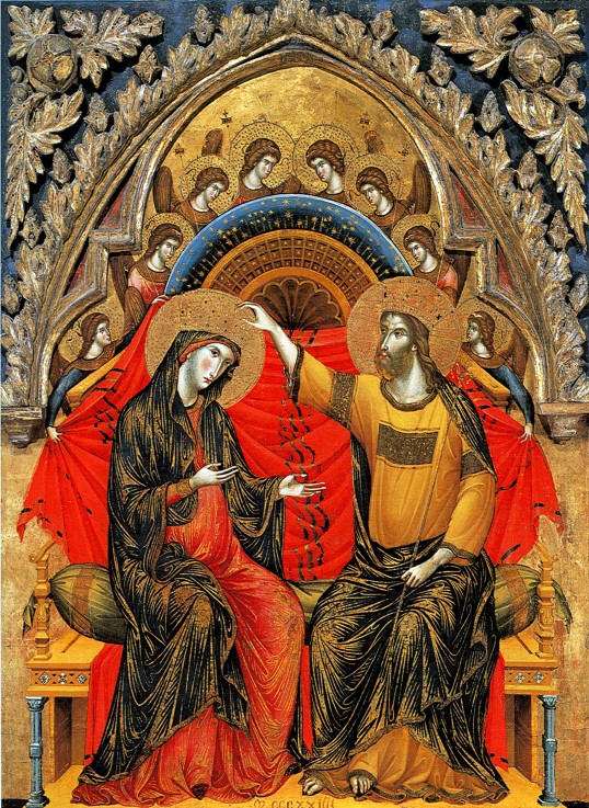 The Coronation of the Virgin from Paolo Veneziano