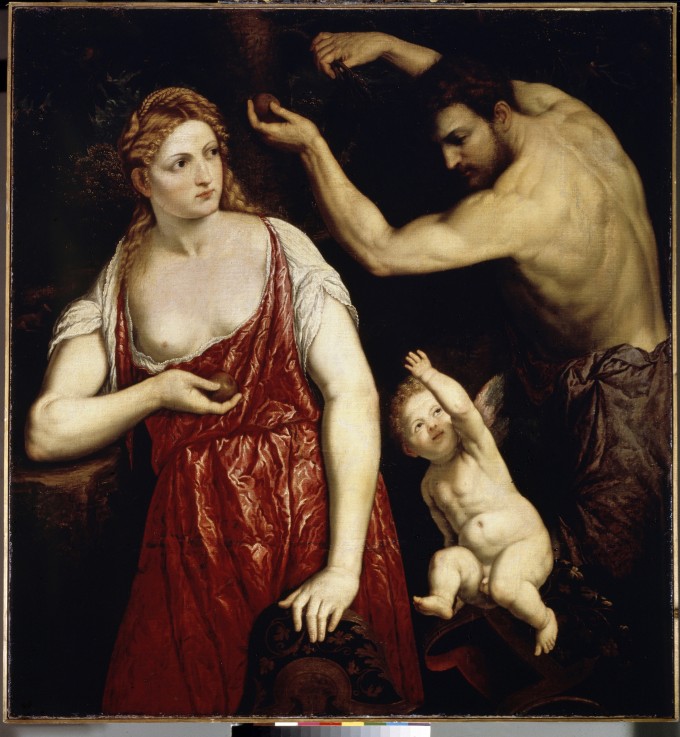 Venus and Mars from Paris Bordone