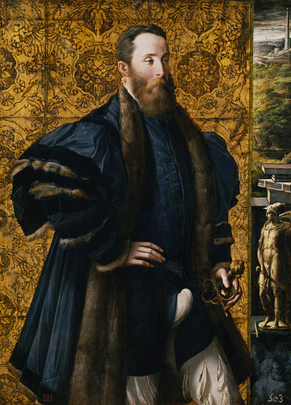 Portrait of Pier Maria Rossi di San Secondo from Parmigianino
