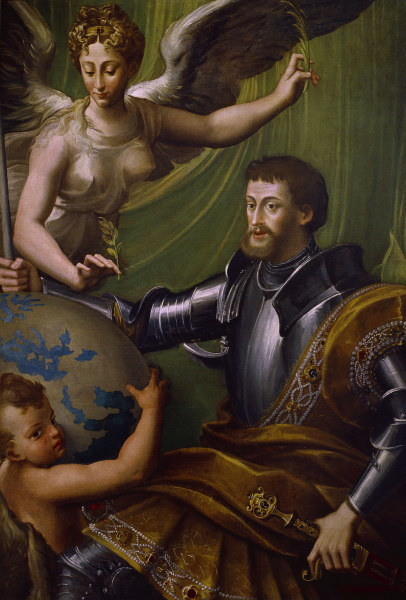 Allegorical Portrait of Charles V from Parmigianino