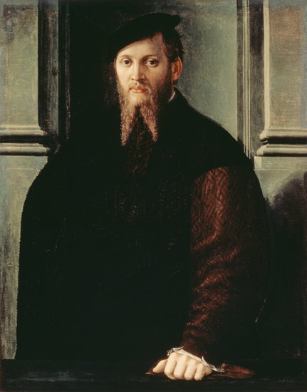 Portrait of a Man from Parmigianino