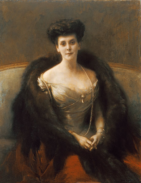 Portrait of Princess O.V. Paley (Countess Hohenfelsen) from Pascal A.J. Dagnan-Bouveret