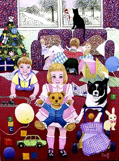 Teddy''s Christmas Pyjamas  from Pat  Scott