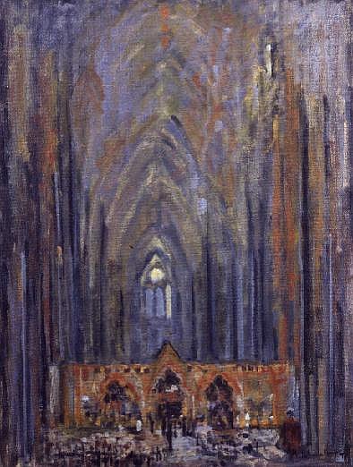 Interior view of Westminster Abbey, 1995  from Patricia  Espir