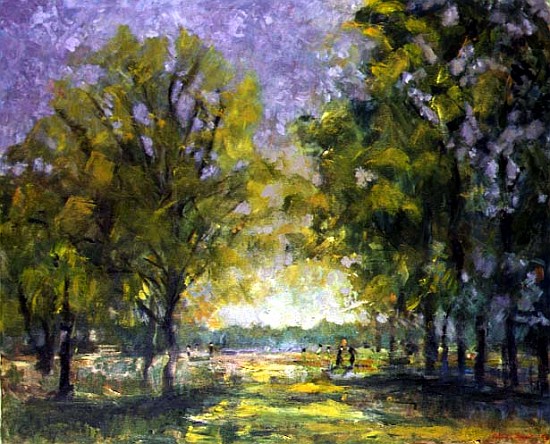 Park in October, 1998 (oil on canvas)  from Patricia  Espir