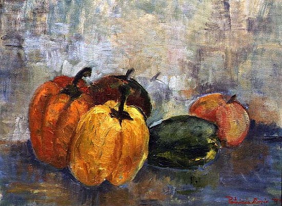 Still Life with Peppers, 1997 (oil on canvas)  from Patricia  Espir