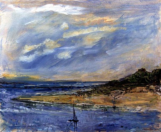 View from Tresco, 1997 (oil on canvas)  from Patricia  Espir