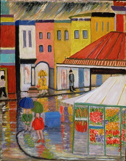 Spring Rain, Bywood Market from  Patricia  Eyre