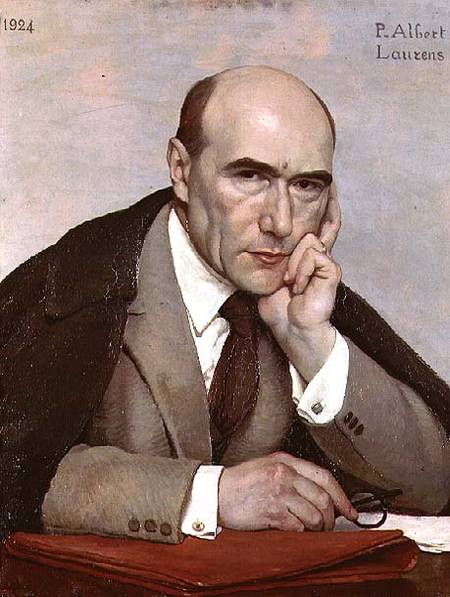 Portrait of Andre Gide (1869-1951) from Paul Albert Laurens